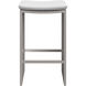 Verin 30.5 inch Greige / Stinson White Outdoor Barstool